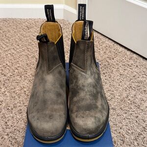 Blundstone Men's Rustic Brown Chelsea Boots